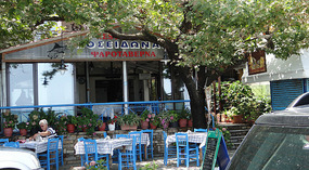 Lunch at Poseidonas Seafood Restaurant -Mouresi