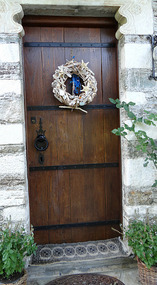 The entrance of the big house