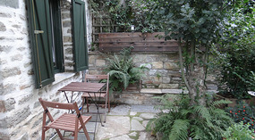 The beautiful garden -Archontiko Stamou