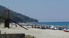 The beach at Horefto