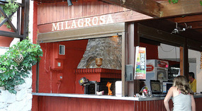 Lunch at the MILAGROSA- Grill tavern - Tsagkarada