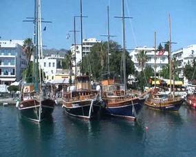 THE PORT OF KOS  - video