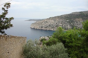 THE COAST BELOW THE MONASTERY