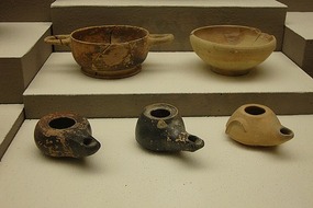 OIL POTS FOR LIGHT