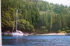 A SAILING BOAT NEAR FISCARDO