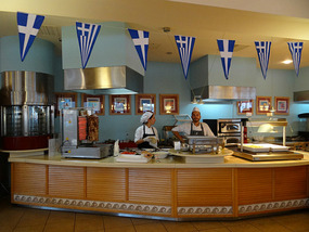 Breakfast and Dinner at Mare Nostrum