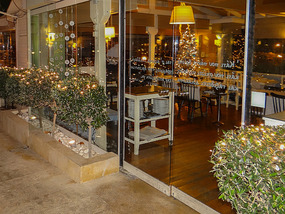 Patio and interior