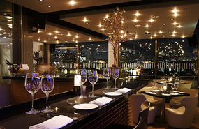 The trendy Galaxy interior