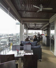The bar lounge 