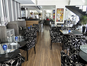 Interior of the restaurant