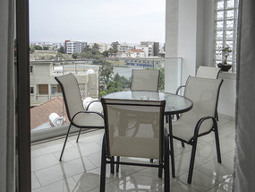 The view from the verandah