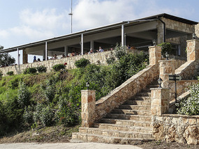 The restaurant's terrace