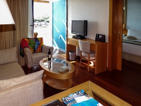 Interior of suite #123