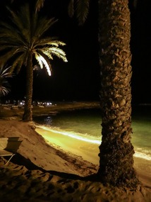 View from 'Kymata' seafood restaurant