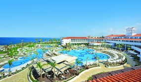Panoramic view -Olympic Lagoon Paphos.