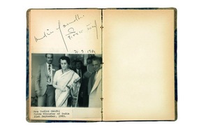 Indira Gandhi's visit