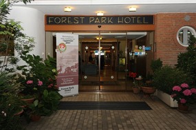 The beautiful main entrance of the hotel
