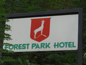 The Forest Park Hotel sign