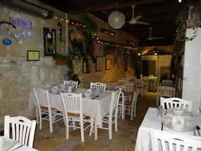 Part of the interior of the restaurant