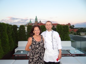 With the Executive Chef Jacek Filipczyk
