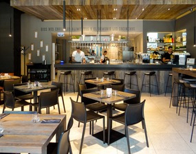 Interior of the restaurant