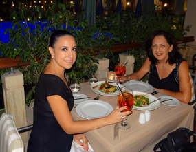 Dinning with a very good friend of mine!