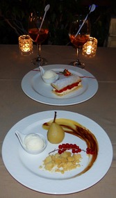 The Dessert choice.