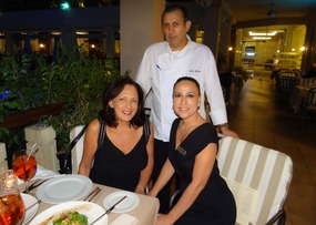 With Stelios the Executive Chef