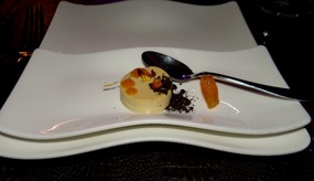 The amuse bouche from the Chef