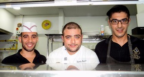 In the Kitchen with the Chef and Cooks!