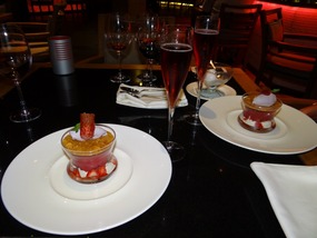 Enjoying our Red Fruit Temptation 