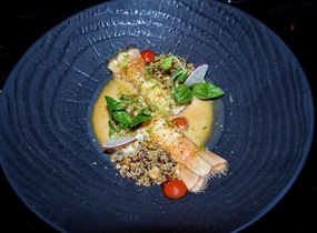 Langoustine presentation