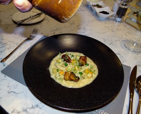 The Chicken Porcini Mushroom Risotto