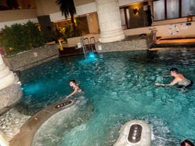The indoor Pool of the Spa