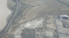 ABOVE THE AIRPORT