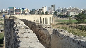 KAMARES -AND LARNACA AT THE BACKGROUND