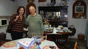 Me and Mr. Pilavakis in his house - Phoini