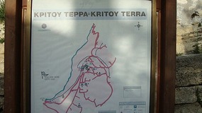 The map sign