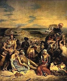 "The Massacre of Chios" by Delacroix