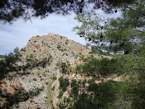 Panoramic view of the village