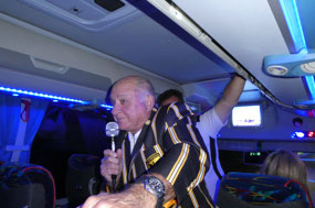 The Major sings