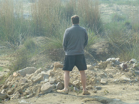 The Cougar marks his Indian territory