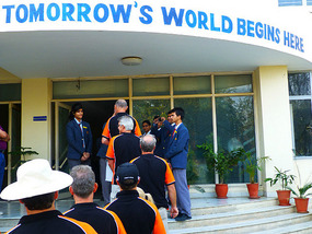 Greetings at Sanskar School