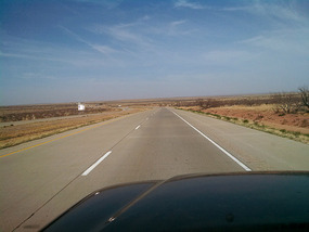 I-40 / Route 66; Texas to New Mexico