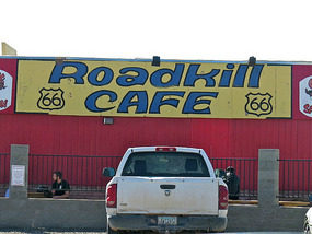 Another view of the Roadkill Cafe.