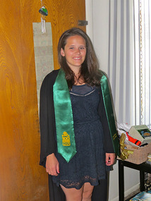A pre-graduation photo