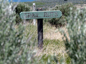 Oregon Trail Wagon Wheel ruts