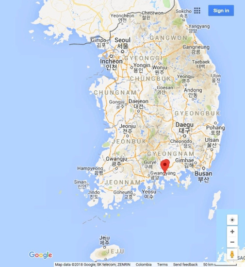 Jinju South Korea Map I'm Krazy In (South) Korea