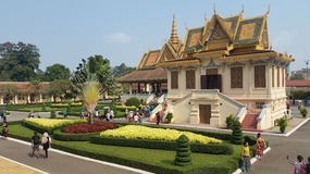 Stunning gardens at the Palace