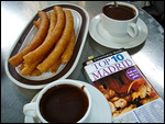Okay #1 TOP THING is Hot Cocoa & Churros!